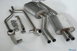 Alternative view of RVS uitlaatsysteem 350 SL + 450 SL vroeg v.nr. 1074903451
