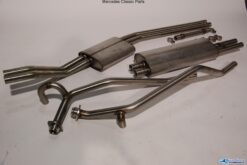 Uitlaatsysteem RVS met klemmen W109 V8 6.3 liter v.nr. 1094900063