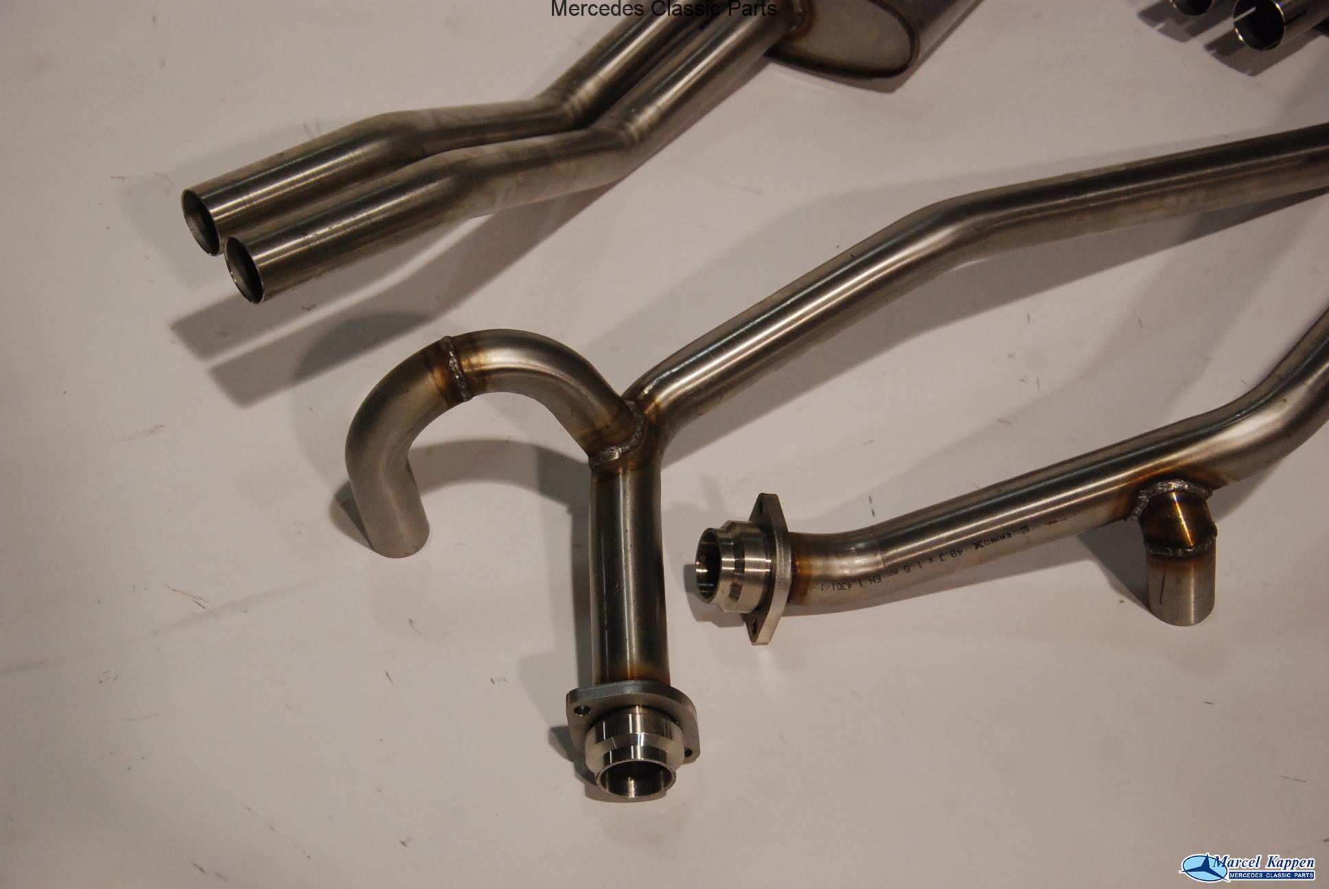 Uitlaatsysteem RVS met klemmen W109 V8 6.3 liter v.nr. 1094900063 – Bild 3