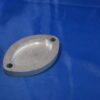 Aluminium onderlegger t.b.v. buffer v.nr. 1133250184