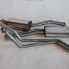 RVS uitlaatsysteem compleet met klemmen 280SL tot chassisnr 001835 v.nr. 1074900000