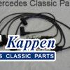 Bougiekabels W124 200 230E M102