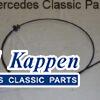 Motorkap ontgrendelingskabel W108 W109 W111 W112 Sedan Coupé Cabrio v.nr. 1088800159