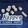 Set klepsteelrubbers v.nr. 1150500067 4 cilinder W110 200 W115 W123 alle met M115