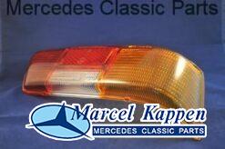 Achterlampglas rechts 2e uitvoering oranje clignoteur 280 SL W111 Flachkühler v.nr. 1138260256