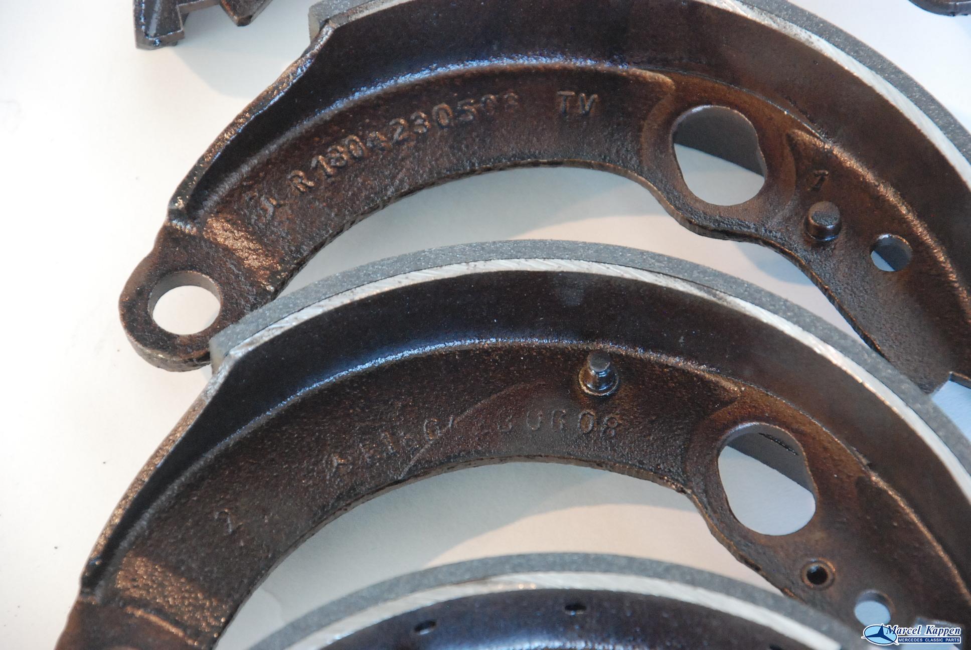 Remsegmenten trommelrem achter 65mm v.nr. 1804230508 v.nr. 1804230608 ruilartikel - Afbeelding 2