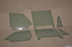 Set zijruiten getint groen v.nr. 1117205755/5855 v.nr. 11172505110/5210 v.nr. 1116735310/5410