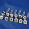 Set klepsteelrubbers 6 cilinder 9mm + 10,2mm v.nr. 1230500167