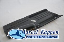 Bodemplaat rechts katalysator auto's origineel W107 SL v.nr. 1076161867 NOS