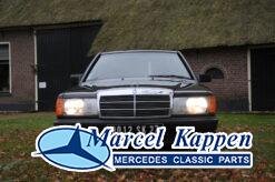 Alternative view of Mercedes 190 diesel, 1985, 153.000 Km