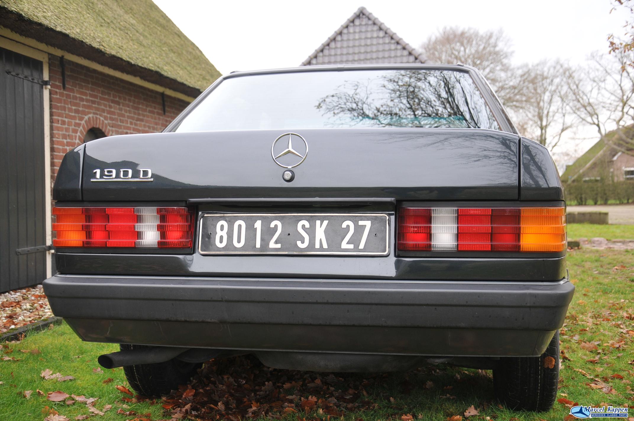 Mercedes 190 diesel, 1985, 153.000 Km - Afbeelding 9